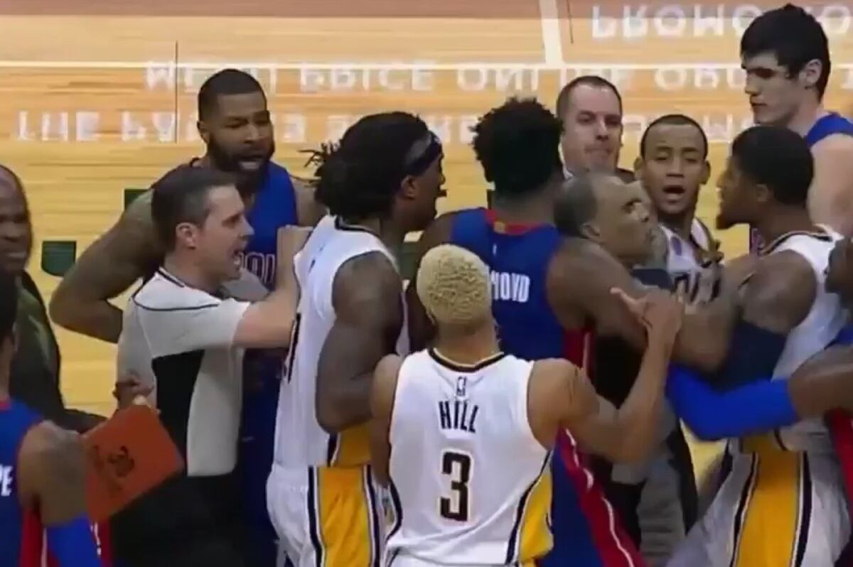 Paul George and Marcus Morris Nearly Start Brawl After Pacers Beat