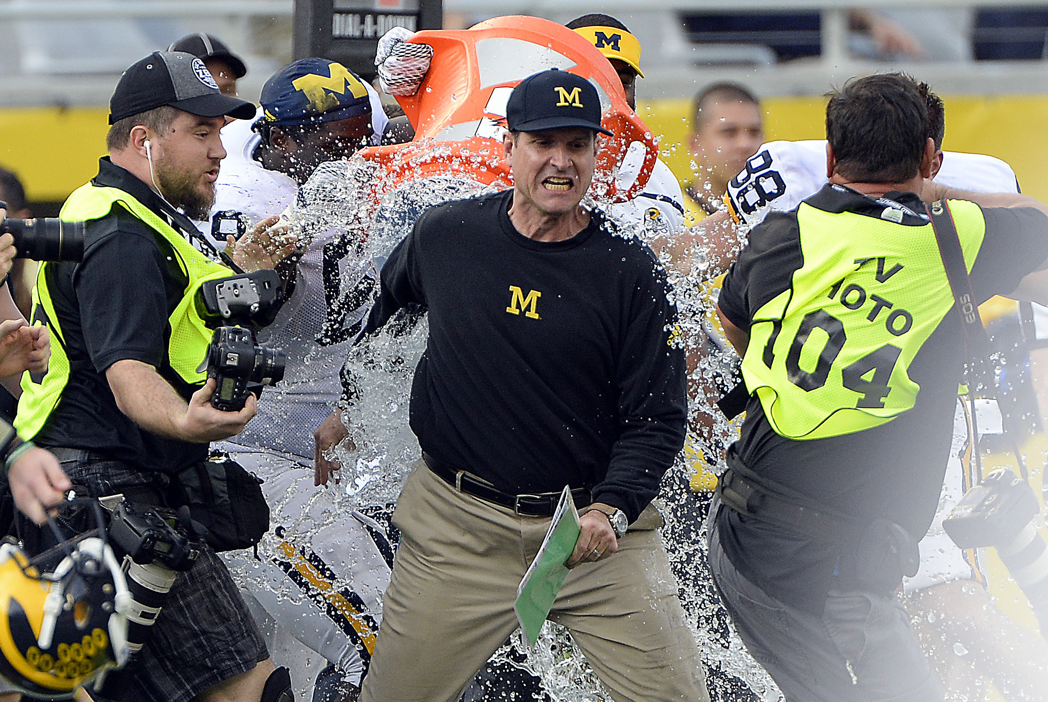 In photos: Jim Harbaugh through the years