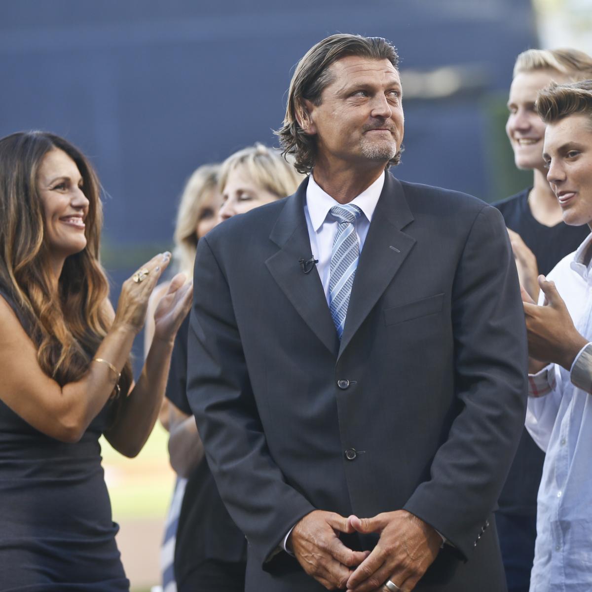 Trevor Hoffman is proud to honor his Dad at @padrespedalthecause