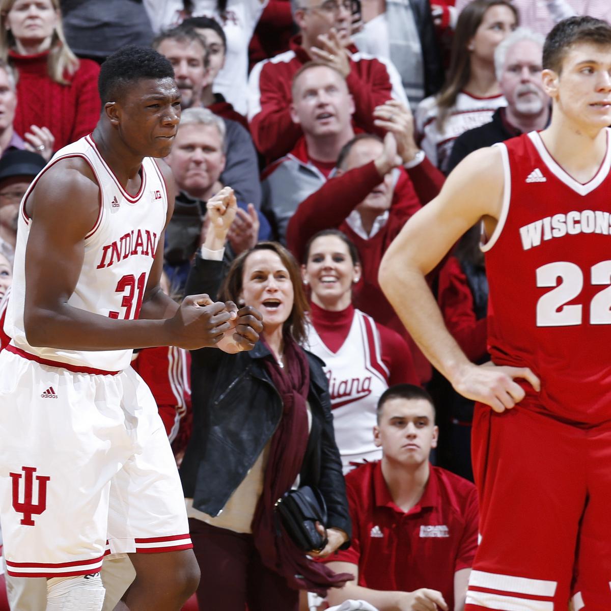 Wisconsin Badgers vs. Indiana Hoosiers: Stats and Highlights from 