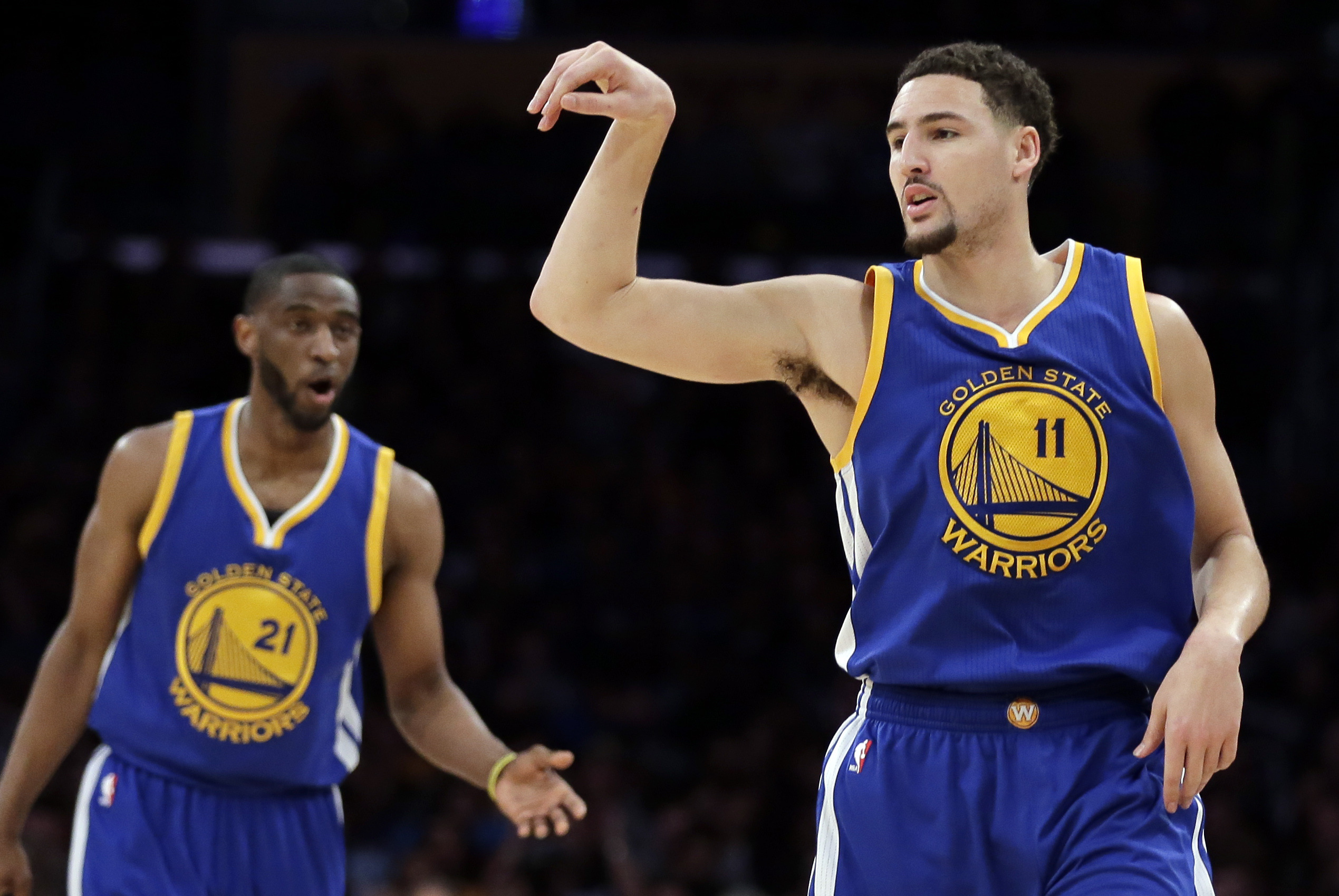 Diamonds are forever for the Warriors' Klay Thompson and his