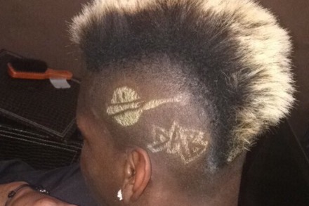 Paul Pogba Reveals New Haircut Juventus Star Gets Dab Shaved