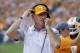 Tennessee defensive coordinator John Jancek watches from the sideline in the first half of an NCAA college football game against Bowling Green Saturday, Sept. 5, 2015, in Nashville, Tenn. (AP Photo/Mark Humphrey)