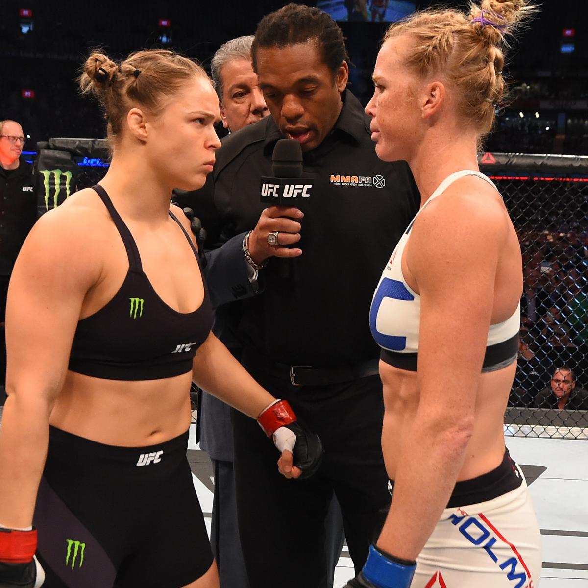 Holly Holm vs. Ronda Rousey 2: Dana White Reveals Surprising New ...