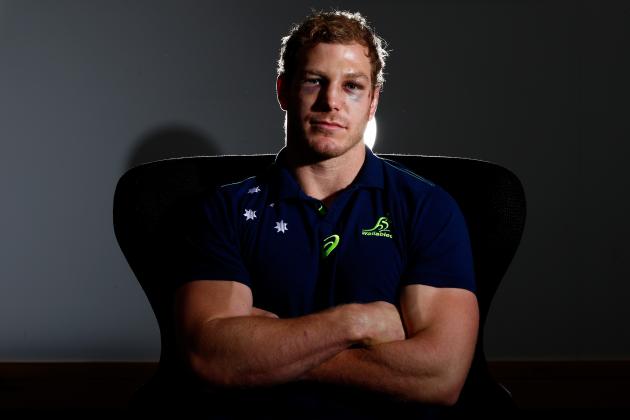 LONDON, ENGLAND - OCTOBER 27:  David Pocock of Australia poses for a portrait during an Australia media session at The Lensbury Hotel on October 27, 2015 in London, United Kingdom.  (Photo by Dan Mullan/Getty Images)