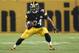 Dec 20, 2015; Pittsburgh, PA, USA; Pittsburgh Steelers running back DeAngelo Williams (34) runs after a pass reception against the Denver Broncos during the fourth quarter at Heinz Field. The Steelers won 34-27. Mandatory Credit: Charles LeClaire-USA TODAY Sports