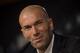 Real Madrid's newly appointed coach Zinedine Zidane pauses during his first press conference at the Santiago Bernabeu stadium in Madrid, Spain, Tuesday Jan. 5, 2016. Real Madrid fired coach Rafael Benitez Monday after seven months and replaced him with former player Zinedine Zidane a day after Madrid's 2-2 draw at Valencia deepened a crisis that started with an embarrassing 4-0 home loss to rival Barcelona in November. (AP Photo/Paul White)