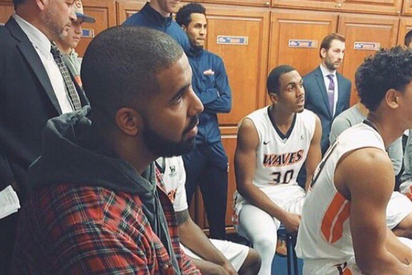 Drake Attends Pepperdine Basketball Game In Support Of Friend