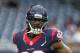 Nov 29, 2015; Houston, TX, USA; Houston Texans outside linebacker Jadeveon Clowney (90) warms up before a game against the New Orleans Saints at NRG Stadium. Mandatory Credit: Troy Taormina-USA TODAY Sports