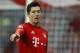 Bayern's Robert Lewandowski gestures during the German soccer cup (DFB Pokal) match between FC Bayern Munich and SV Darmstadt 98 at the Allianz Arena stadium in Munich, Germany, Tuesday, Dec. 15, 2015. (AP Photo/Matthias Schrader)