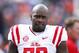 AUBURN, AL - OCTOBER 31: Laremy Tunsil #78 of the Ole Miss Rebels looks on during a game against the Auburn Tigers at Jordan-Hare Stadium on October 31, 2015 in Auburn, Alabama. Ole Miss defeated Auburn 27-19. (Photo by Joe Robbins/Getty Images)