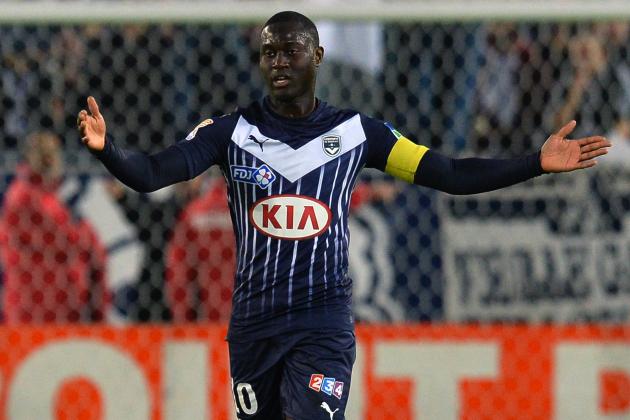 Bordeaux's Senegalese forward Henri Saivet gestures  during the French League Cup football match between Bordeaux and Monaco on December 16, 2015 at the Matmut Atlantique stadium in Bordeaux, southwestern France. AFP PHOTO / NICOLAS TUCAT / AFP / NICOLAS TUCAT        (Photo credit should read NICOLAS TUCAT/AFP/Getty Images)