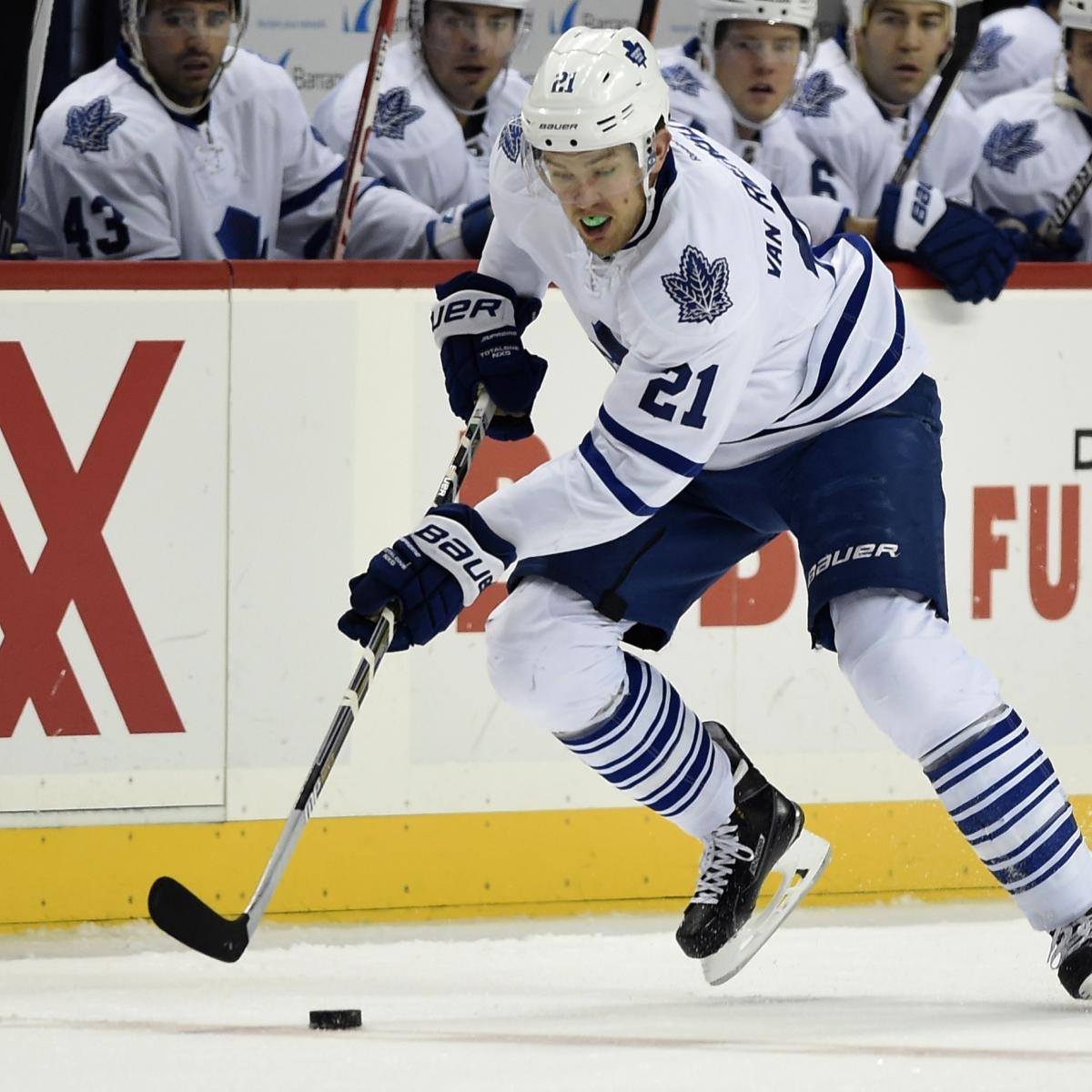 Toronto Maple Leafs Player Preview: James Van Riemsdyk