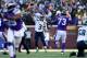 MINNEAPOLIS, MN - JANUARY 10: Russell Wilson #3 of the Seattle Seahawks throws a pass in the fourth quarter against the Minnesota Vikings during the NFC Wild Card Playoff game at TCFBank Stadium on January 10, 2016 in Minneapolis, Minnesota. (Photo by Hannah Foslien/Getty Images)
