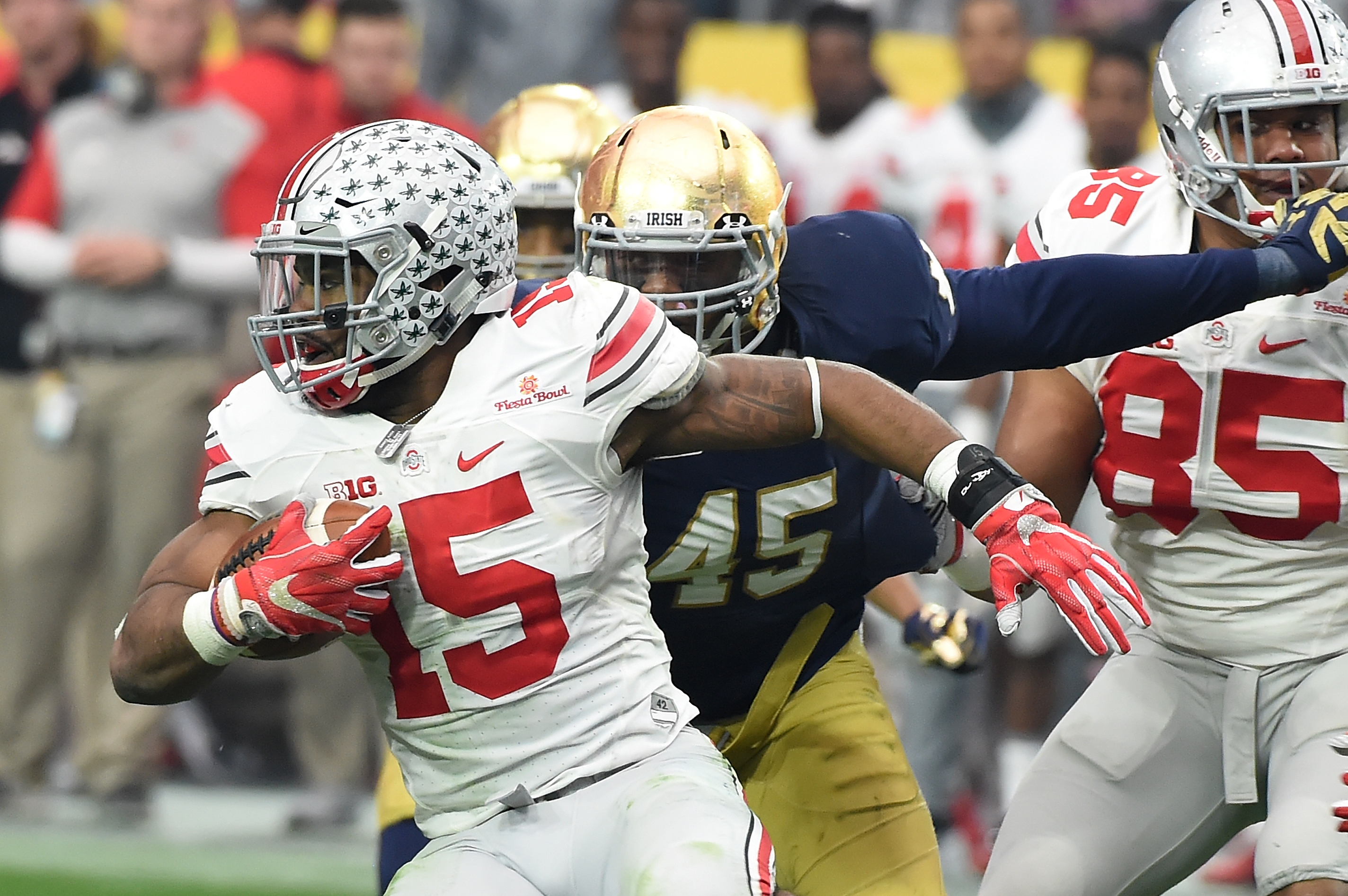 Why Ohio State football running back J.K. Dobbins' blocking makes him like Ezekiel  Elliott 