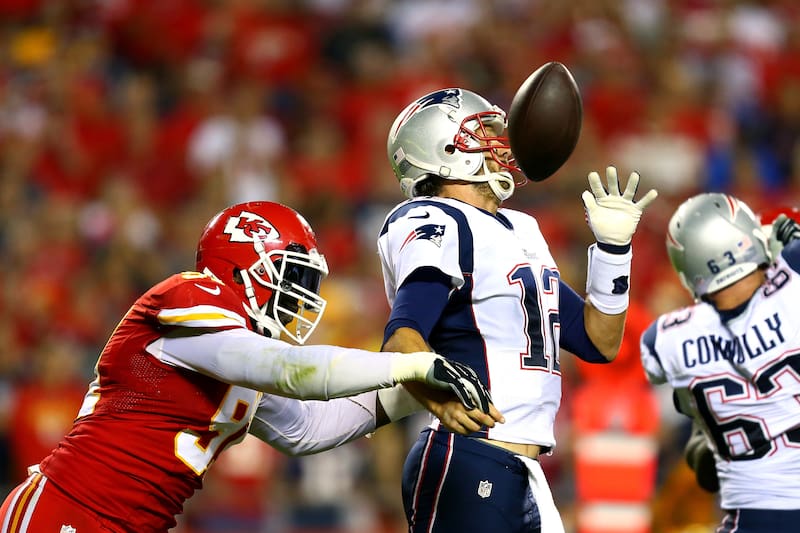Resultado de imagem para patriots vs chiefs 2014 arrowhead