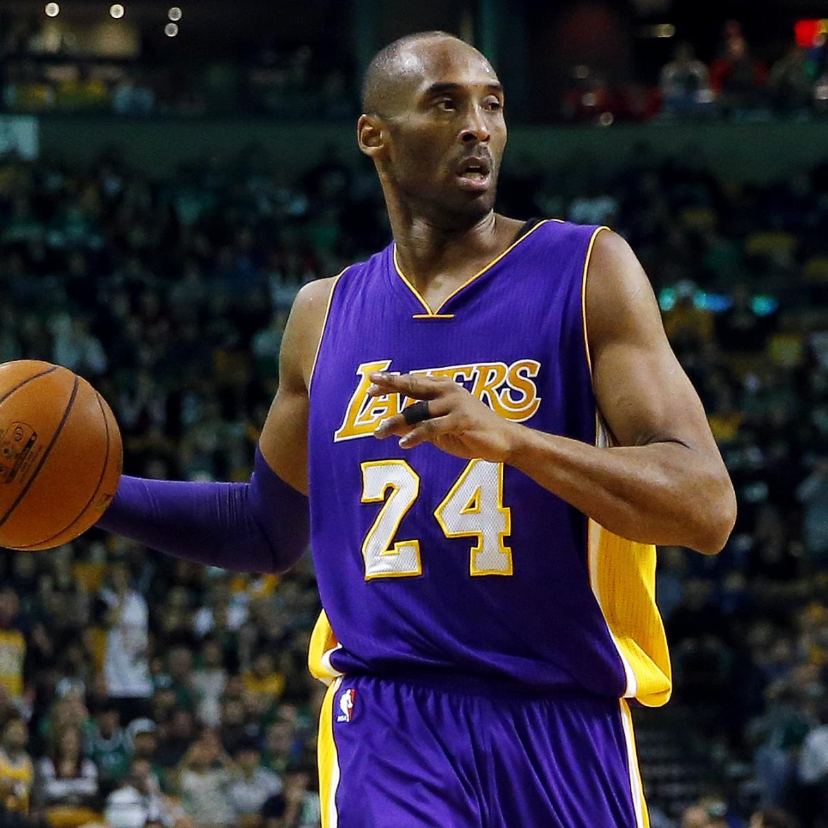 Kobe Bryant Injury: Updates on Lakers Star's Shoulder and Return | Bleacher Report ...