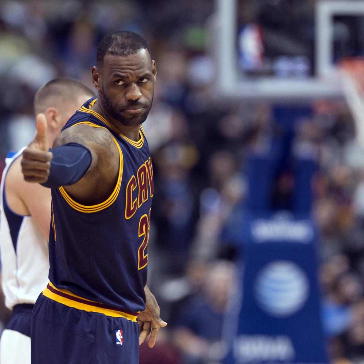 Cavaliers vs. Mavericks Score, Video Highlights and Recap from Jan. 12