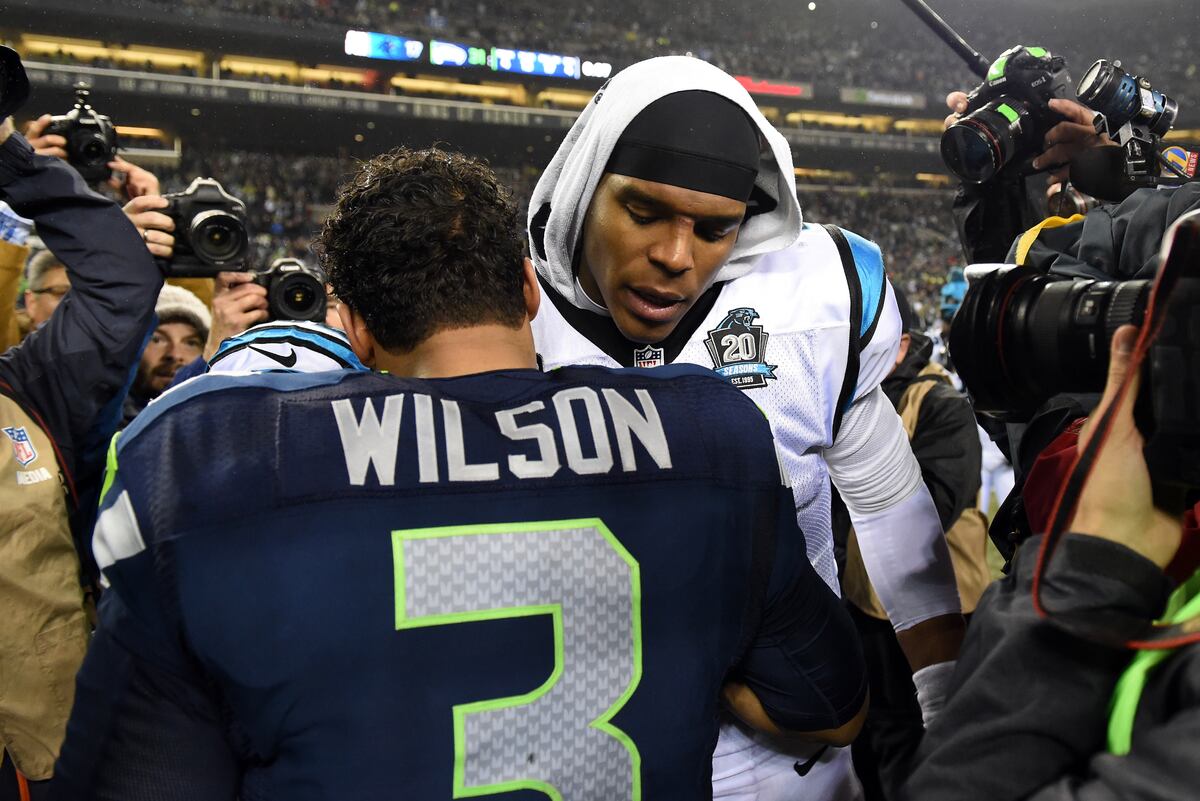 Russell Wilson Says He Would Vote for Cam Newton for NFL