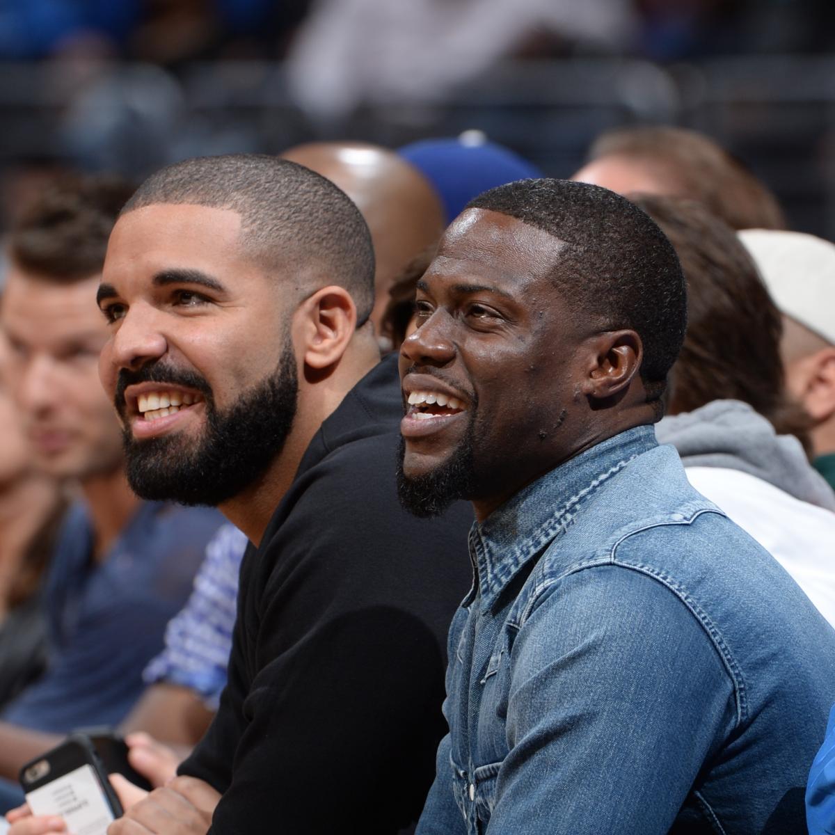 Drake, Kevin Hart to Coach Teams at 2016 NBA All-Star Celebrity Game | Bleacher Report ...1200 x 1200