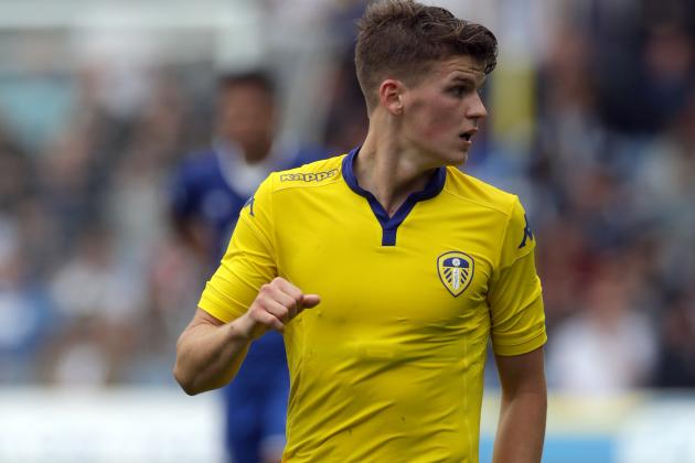 LEEDS, ENGLAND - AUGUST 1:  Sam Byram of Leeds United in action during the Pre Season Friendly match between Leeds United and Everton at Elland Road on August 1, 2015 in Leeds, England. (Photo by Clint Hughes/Getty Images)