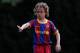 BARCELONA, SPAIN - MAY 15: Eight-year-old Barcelona youth player Xavi Simons instructs his teammates during his match againts Llongueras on one of the pitches at the Joan Camper training ground on May 15, 2011 in Barcelona, Spain. Every weekend various teams of Barcelona youth players play in matches with the hope of one day making it to the top. (Photo by Jasper Juinen/Getty Images)