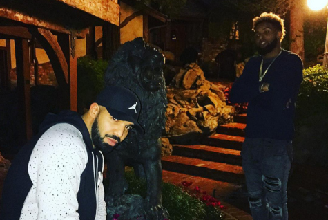 Drake Flexes with Odell Beckham Jr. on Instagram