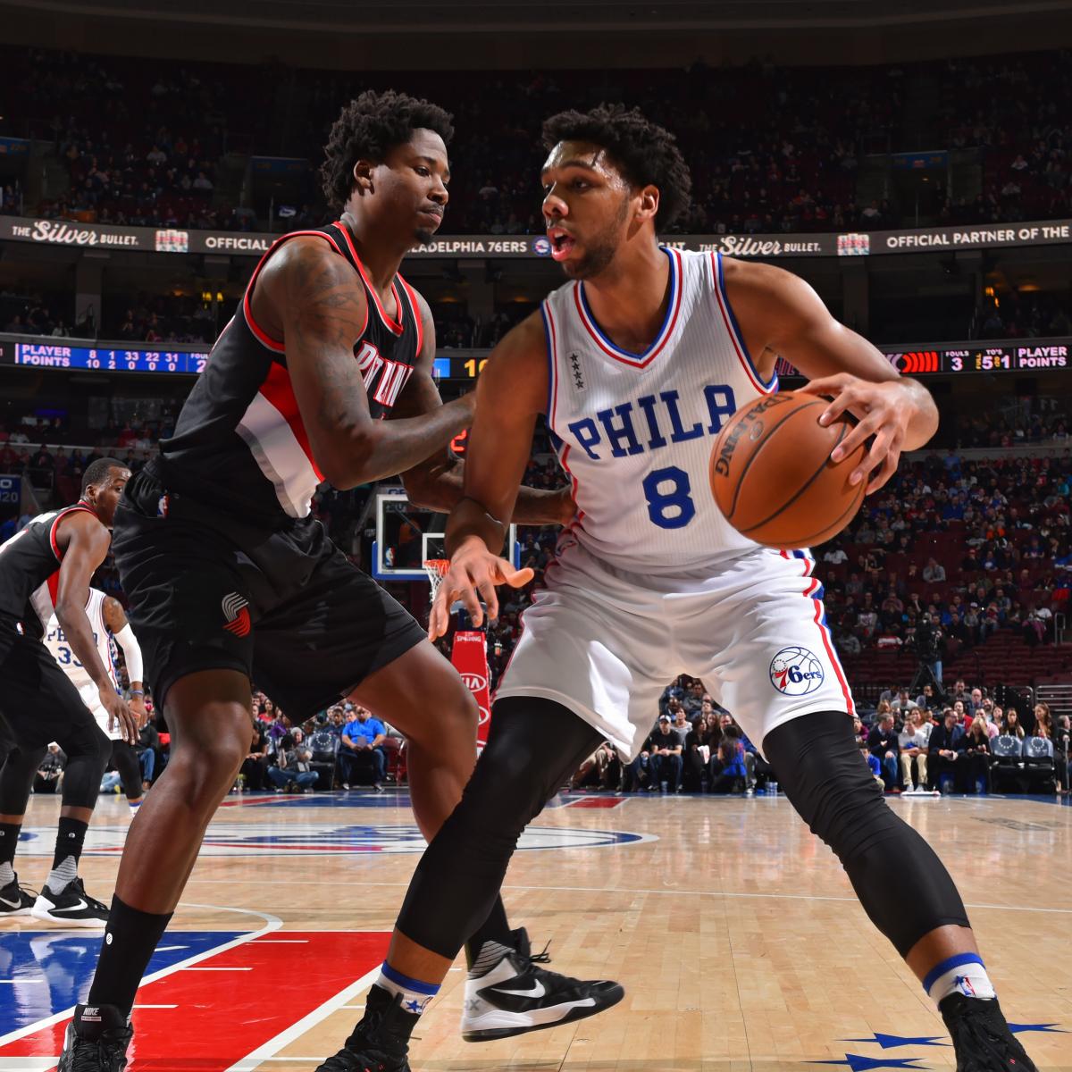 Trail Blazers vs. 76ers Score, Highlights and Reaction from 2016