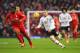 LIVERPOOL, ENGLAND - JANUARY 17: Wayne Rooney of Manchester United takes on Kolo Toure of Liverpool during the Barclays Premier League match between Liverpool and Manchester United at Anfield on January 17, 2016 in Liverpool, England. (Photo by Alex Livesey/Getty Images)