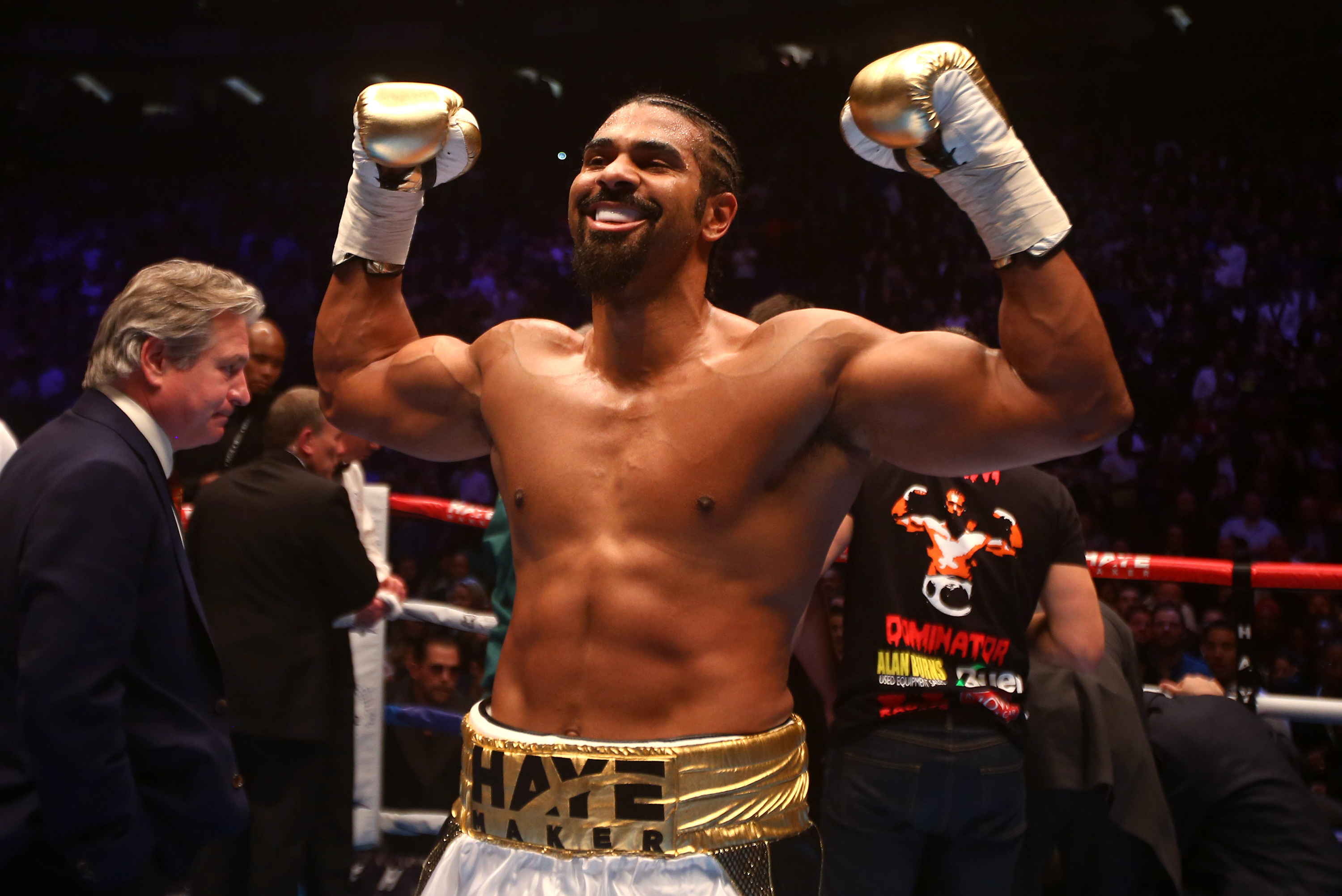 Anthony Joshua vs. David Haye Fight Discussed by Promoter Eddie ...