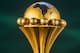 A picture taken on April 8, 2015 shows Africa Cup of Nations (CAN) trophy ahead of the draw for the 2017 CAN qualifiers in Cairo. The CAF announced that Gabon will host the 2017 Africa Cup of Nations. AFP PHOTO / KHALED DESOUKI (Photo credit should read -/AFP/Getty Images)