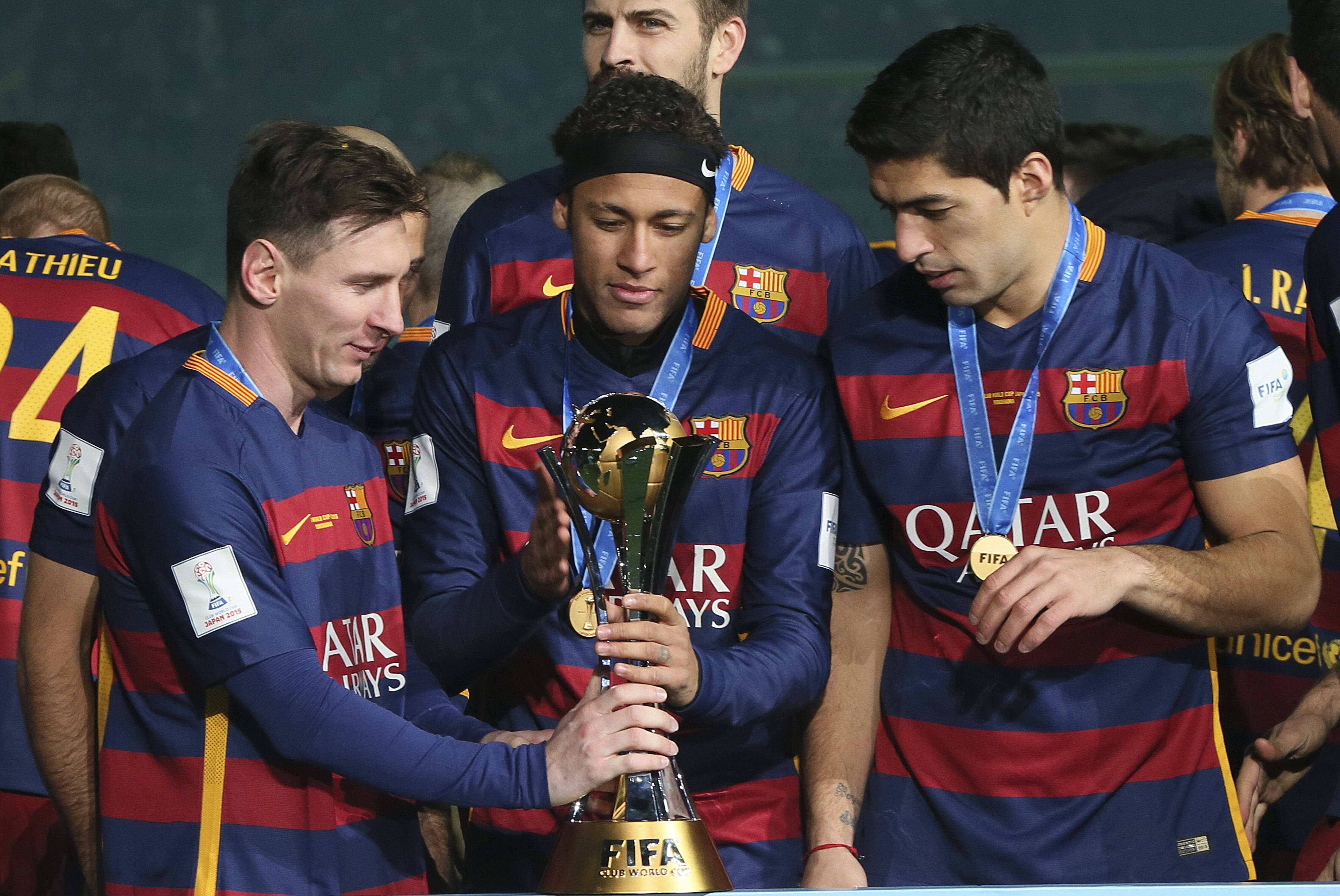 neymar jr messi suarez