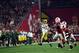 Jan 16, 2016; Glendale, AZ, USA; Green Bay Packers quarterback Aaron Rodgers (12) throws a pass against the Arizona Cardinals during the first half in an NFC Divisional round playoff game at University of Phoenix Stadium. Mandatory Credit: Joe Camporeale-USA TODAY Sports