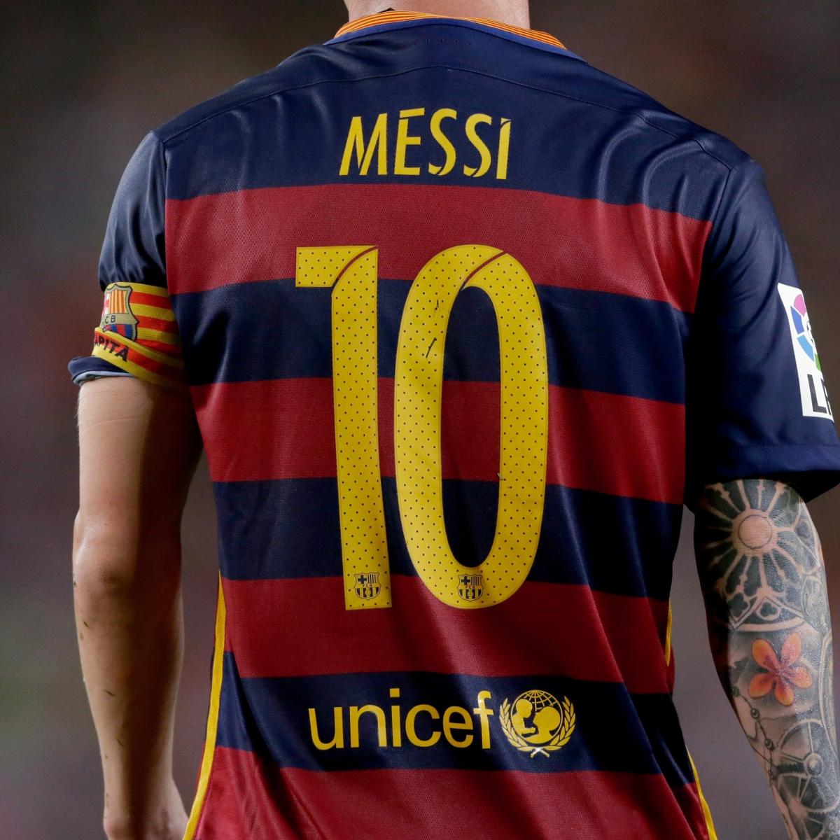 Leo Messi's Barcelona Shirt Is the Most Sold Cristiano Ronaldo 2nd | News, Scores, Highlights, Stats, and Rumors Bleacher Report