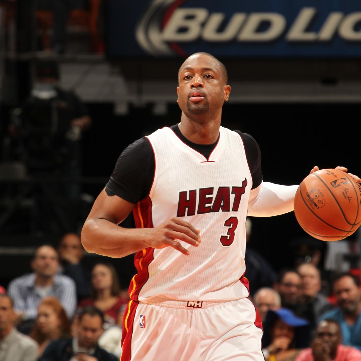 Dwyane Wade Injury Updates on Heat Star's Knee and Return News