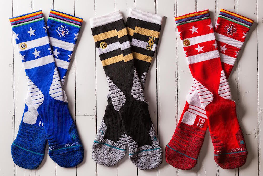 Stance Reveals Official On-Court Socks for the 2016 All-Star Game ...