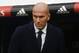 Real Madrid's head coach Zinedine Zidane waits for the start of the game prior the Spanish La Liga soccer match between Real Madrid and Sporting Gijon at the Santiago Bernabeu stadium in Madrid, Sunday, Jan. 17, 2016. Real Madrid won 5-1. (AP Photo/Francisco Seco)