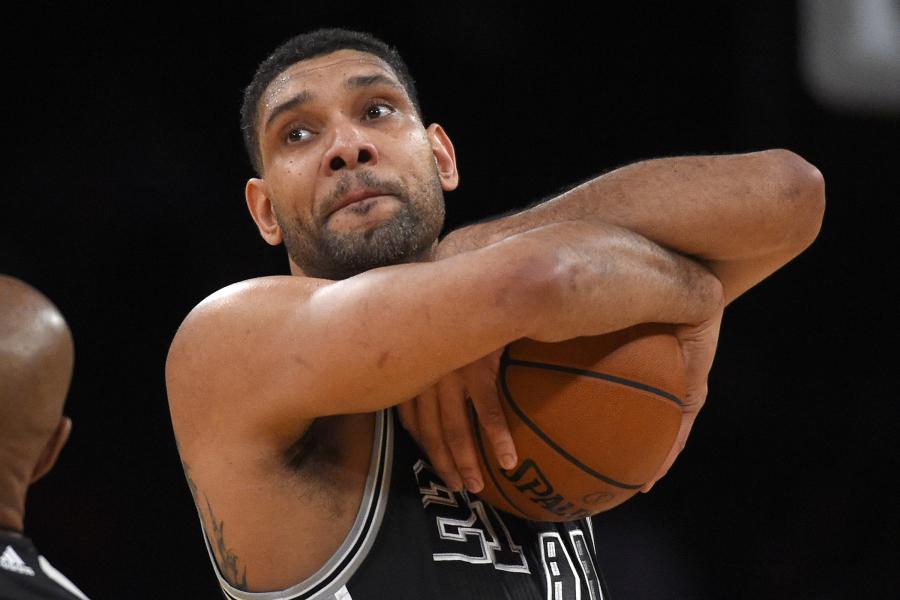 Before Tim Duncan wore #21 - Pounding The Rock