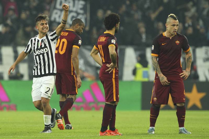 Juventus Vs Roma Score Reaction From 2016 Serie A Match