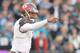 CHARLOTTE, NC - JANUARY 03: Jameis Winston #3 of the Tampa Bay Buccaneers in action against the Carolina Panther during their game at Bank of America Stadium on January 3, 2016 in Charlotte, North Carolina. The Panthers won 38-10 to clinch home field advantage for the playoffs. (Photo by Grant Halverson/Getty Images)