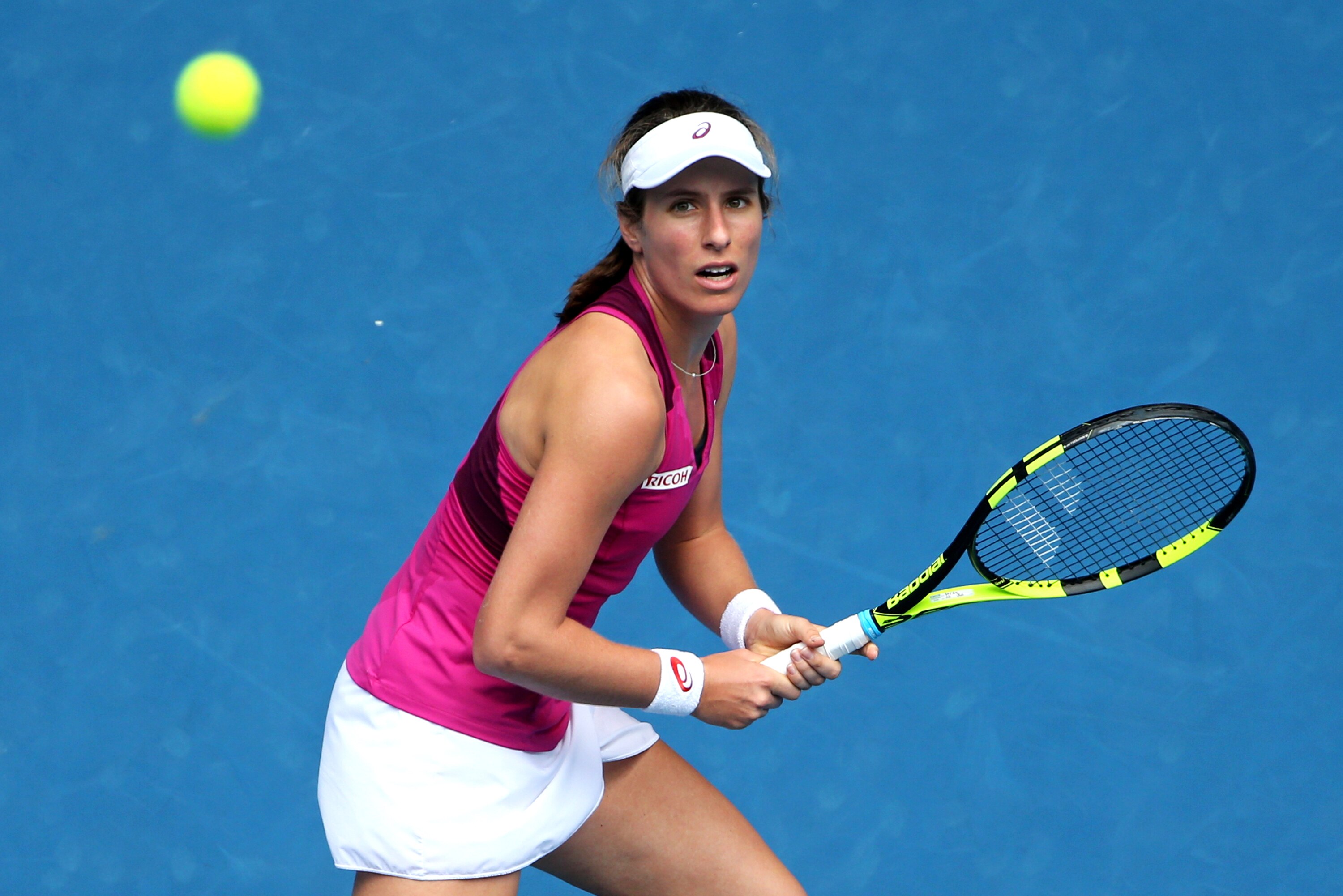 Johanna Konta vs. Shuai Zhang: Score and Reaction from 2016 Australian Open | News, Scores, Highlights, Stats, and Rumors | Bleacher Report Johanna Konta vs. Shuai Zhang: Score and Reaction from 2016 Australian Open | News, Scores, Highlights, Stats, and Rumors | Bleacher Report