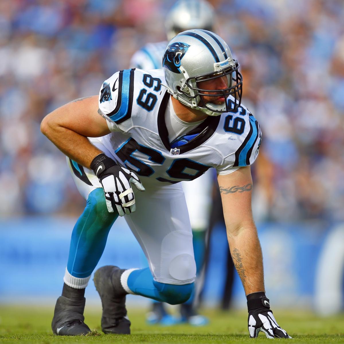 Jared Allen Injury Update Panthers DE Will Play vs. Broncos in Super