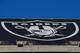 OAKLAND, CA - NOVEMBER 09: A detailed view of the tarp displaying the Oakland Raiders logo that covers mount Davis seen prior to the game against the Denver Broncos at O.co Coliseum on November 9, 2014 in Oakland, California. (Photo by Thearon W. Henderson/Getty Images)