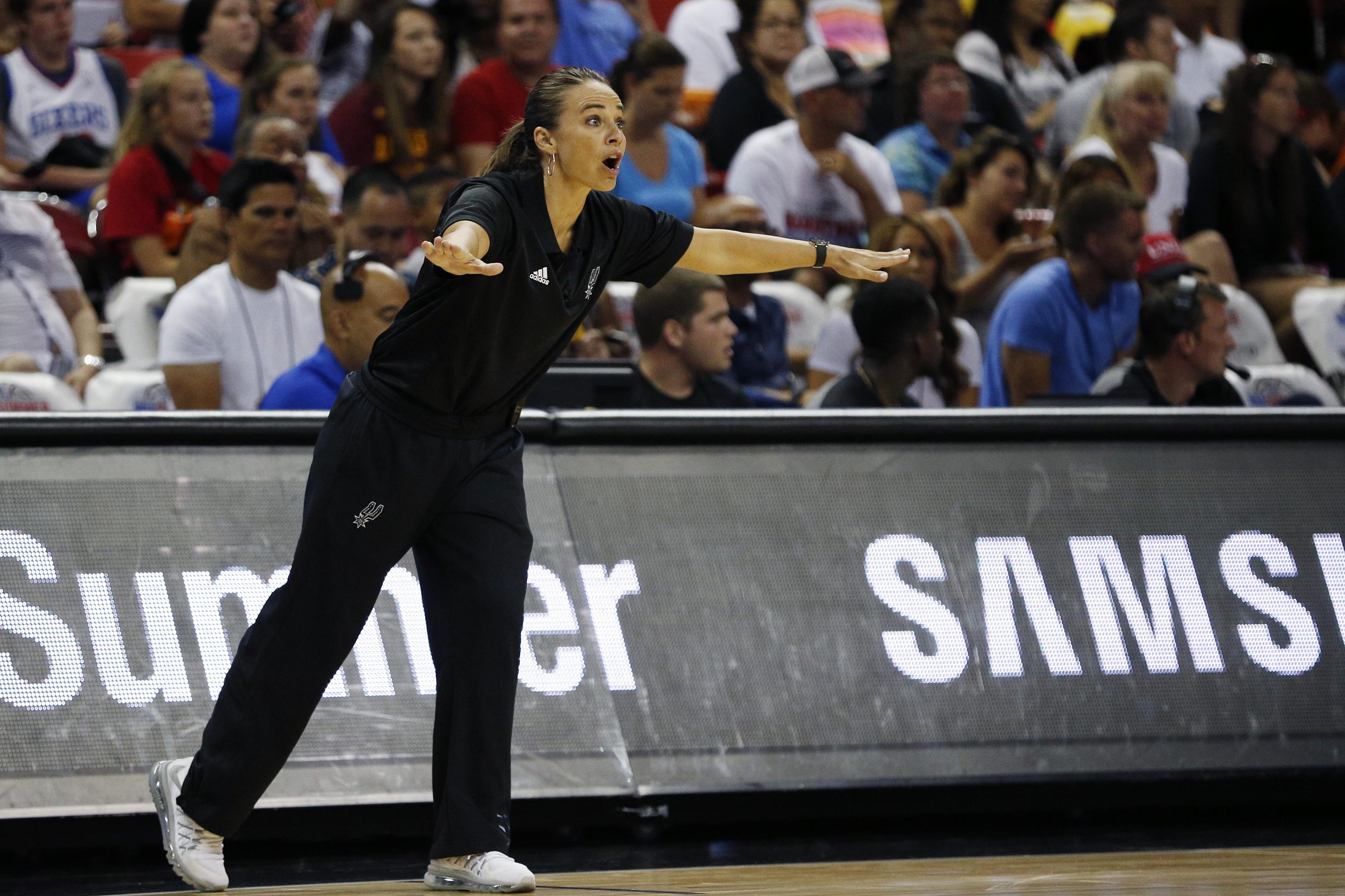 Spurs' Becky Hammon first woman to direct NBA team