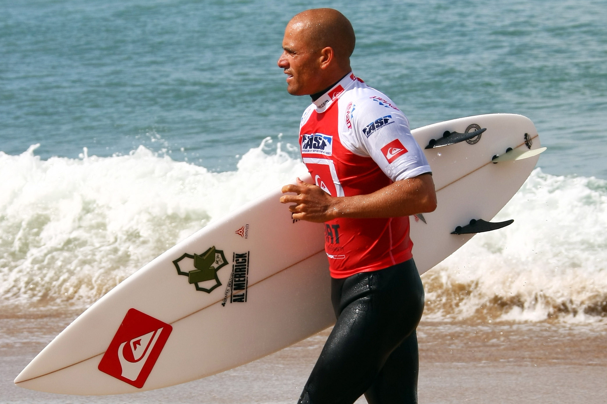 Surf Legend Kelly Slater Saves Mother and Young Son from Freak Hawaii Wave