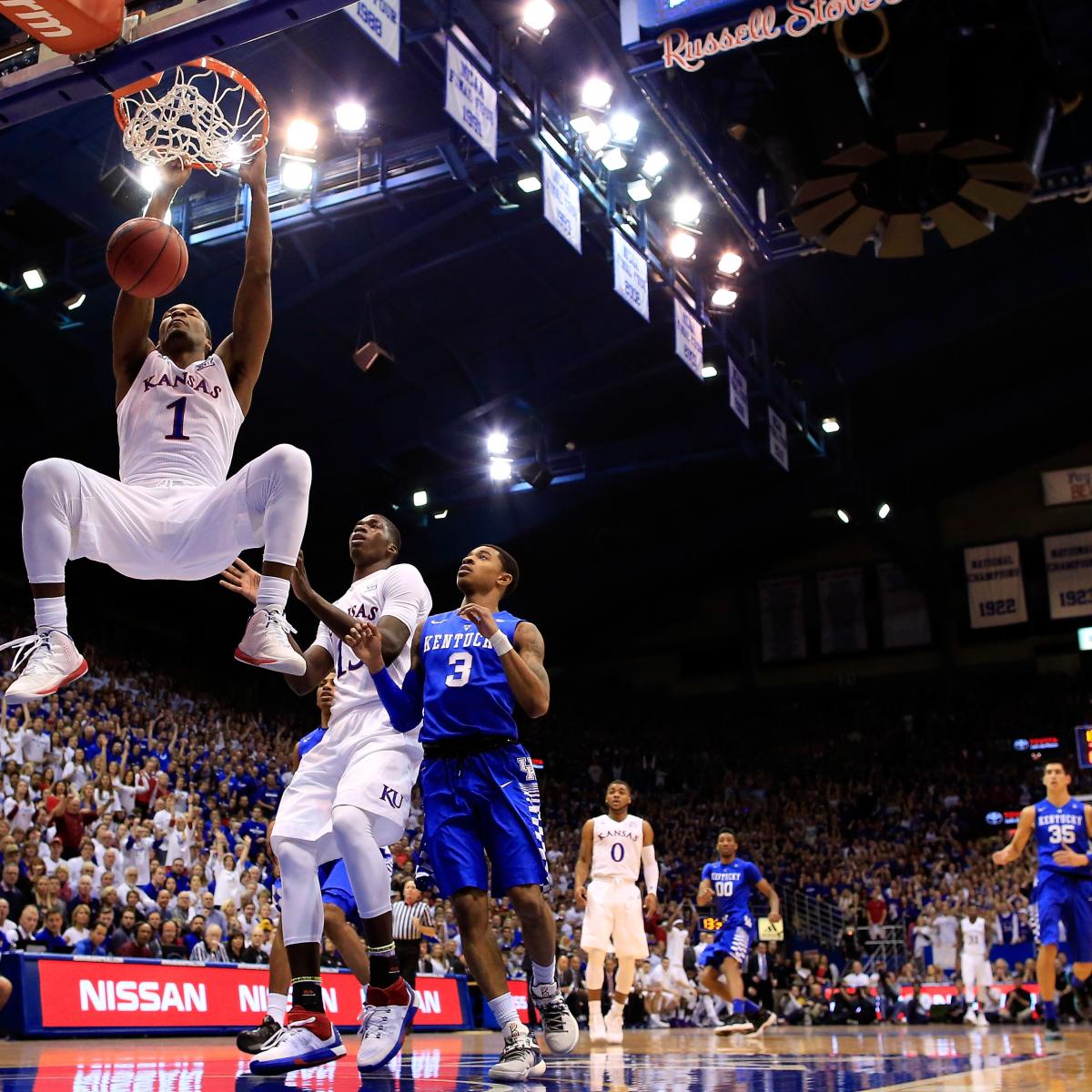 Kentucky vs. Kansas Live Score, Highlights and Reaction News, Scores
