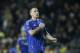 Chelsea's captain John Terry acknowledges the fans as he celebrates after the final whistle of the English FA Cup fourth round soccer match between Milton Keynes Dons and Chelsea at Stadium mk in Milton Keynes, England, Sunday, Jan. 31, 2016. Chelsea won 5-1. (AP Photo/Kirsty Wigglesworth)
