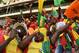 Mali's national football team supporters cheer during the 2015 African Cup of Nations group D football match between Mali and Cameroon in Malabo on January 20, 2015. AFP PHOTO / ISSOUF SANOGO (Photo credit should read ISSOUF SANOGO/AFP/Getty Images)