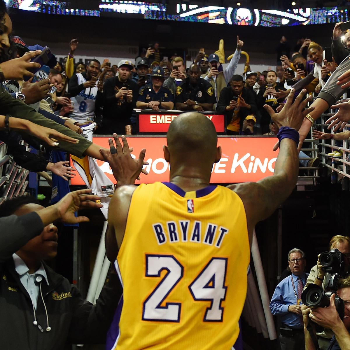 Just Showing Up Is Its Own Reward for Kobe Bryant in His Farewell