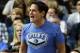 Dallas Mavericks team owner Mark Cuban shouts in the direction of an official during an NBA basketball game against the Phoenix Suns on Monday, Dec. 14, 2015, in Dallas. (AP Photo/Tony Gutierrez)